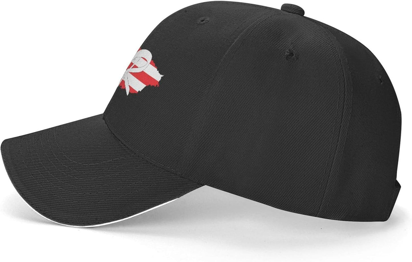 Classic Baseball Caps Adjustable Sandwich Cap, Black Casquette Hats Outdoor Trucker Hat