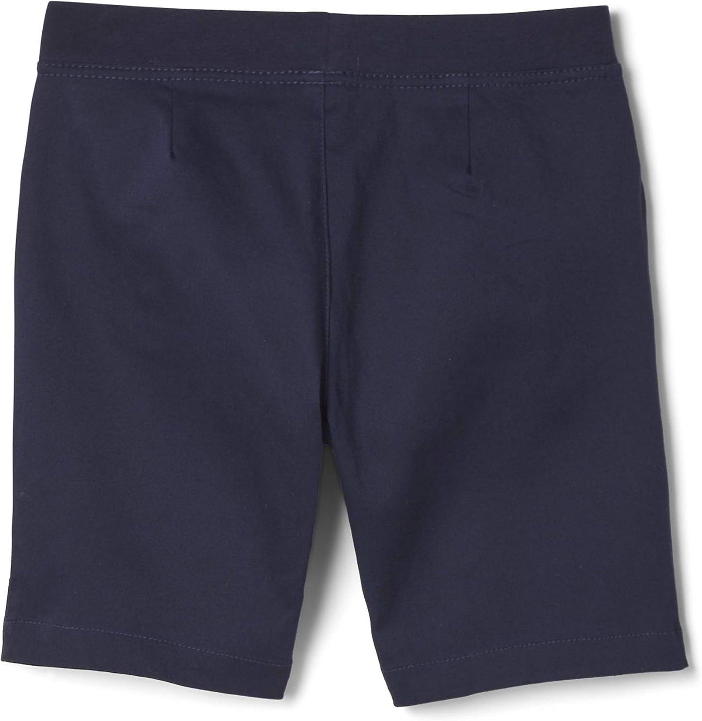 Girls' Big Pull-On Cotton Twill Shorts with Pockets