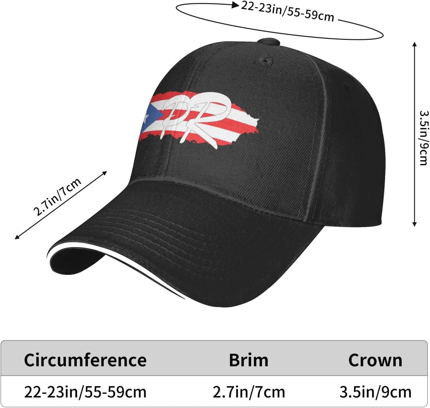 Classic Baseball Caps Adjustable Sandwich Cap, Black Casquette Hats Outdoor Trucker Hat