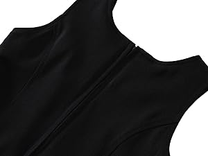 Stretch Fit Pleated Hem Kids Sleeveless Dress