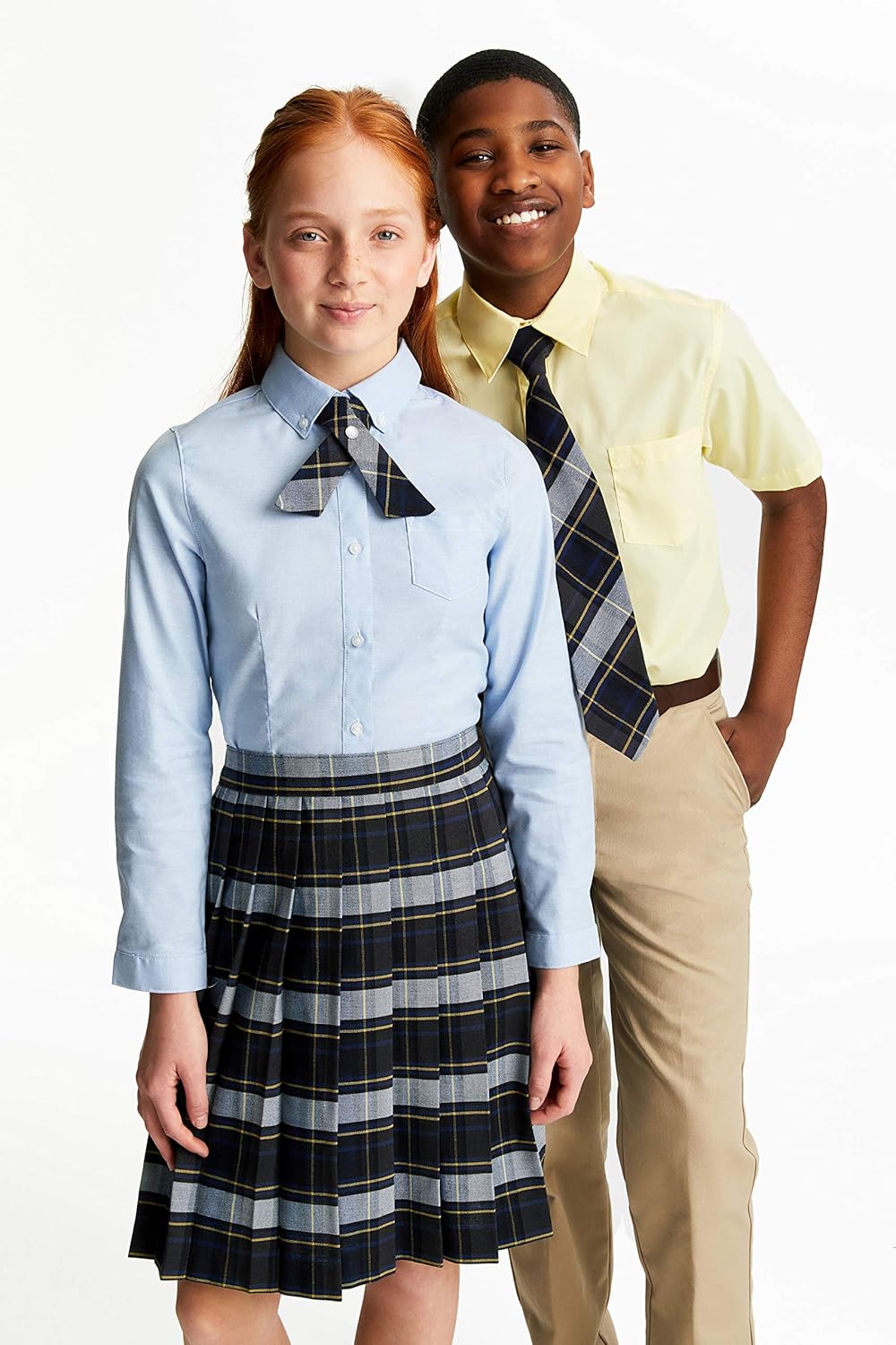 Girls' Long Sleeve Oxford Blouse