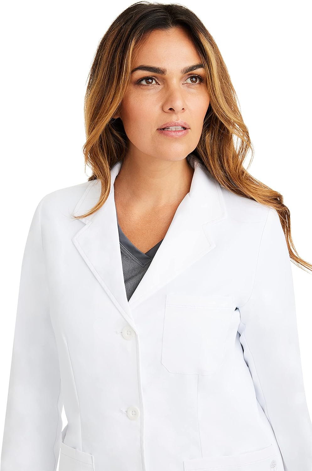 Healing Hands Lab Coat for Men's Luke Labcoat With 5 Pockets & 2-way Stretch Fabric 5151