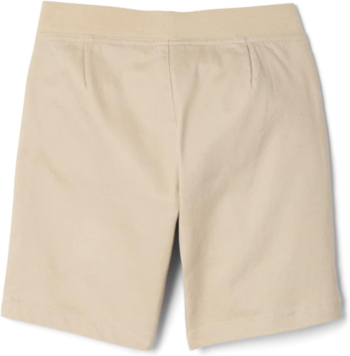 Girls' Big Pull-On Cotton Twill Shorts with Pockets