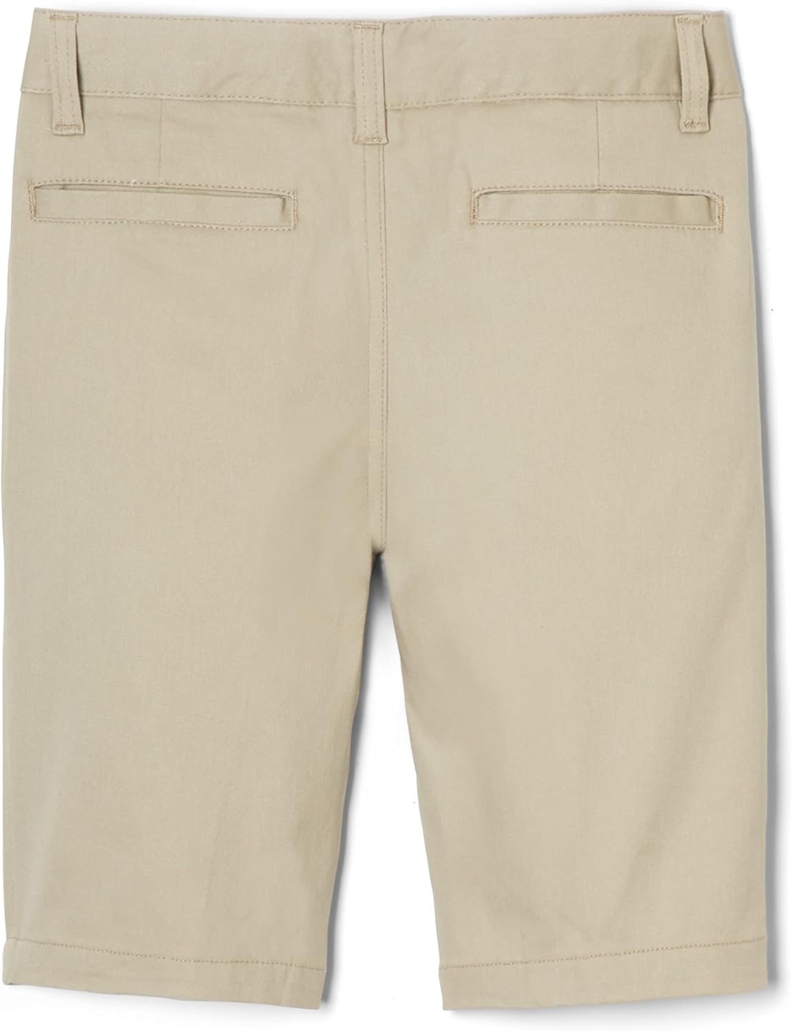 Girls' Adjustable Waist Stretch Twill Bermuda Short