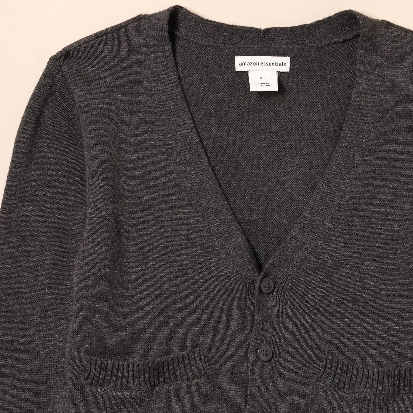 Unisex Kids and Toddlers' Uniform Cotton Cardigan Sweaters, Pack of 2