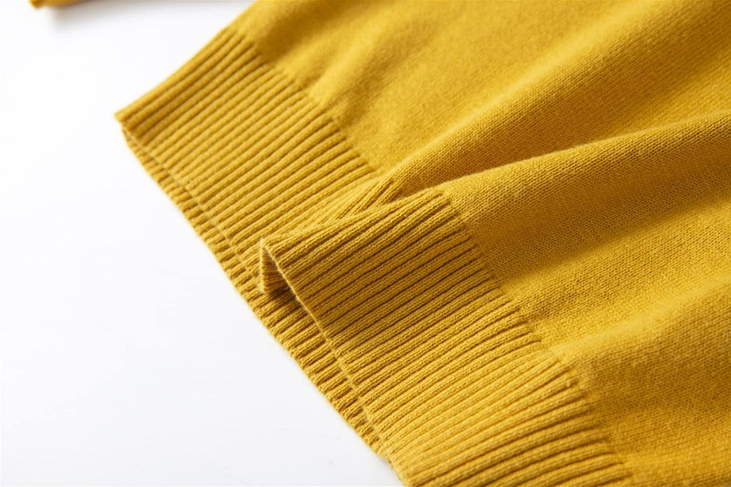 Boys and Girls' Uniform Cotton Crew-Neck Sweaters Long Sleeve Pullover Knit Sweater