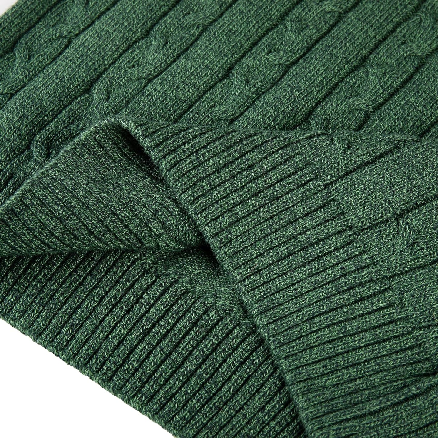 Kid Nation Boys Sweater 100% Cotton Quarter Zip Sweater Kids Cable Knit Casual Pullover (Previously Amazon Essentials)
