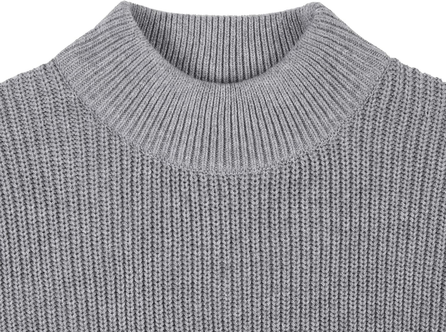 Kid Nation Boys Sweater 100% Cotton Quarter Zip Sweater Kids Cable Knit Casual Pullover (Previously Amazon Essentials)