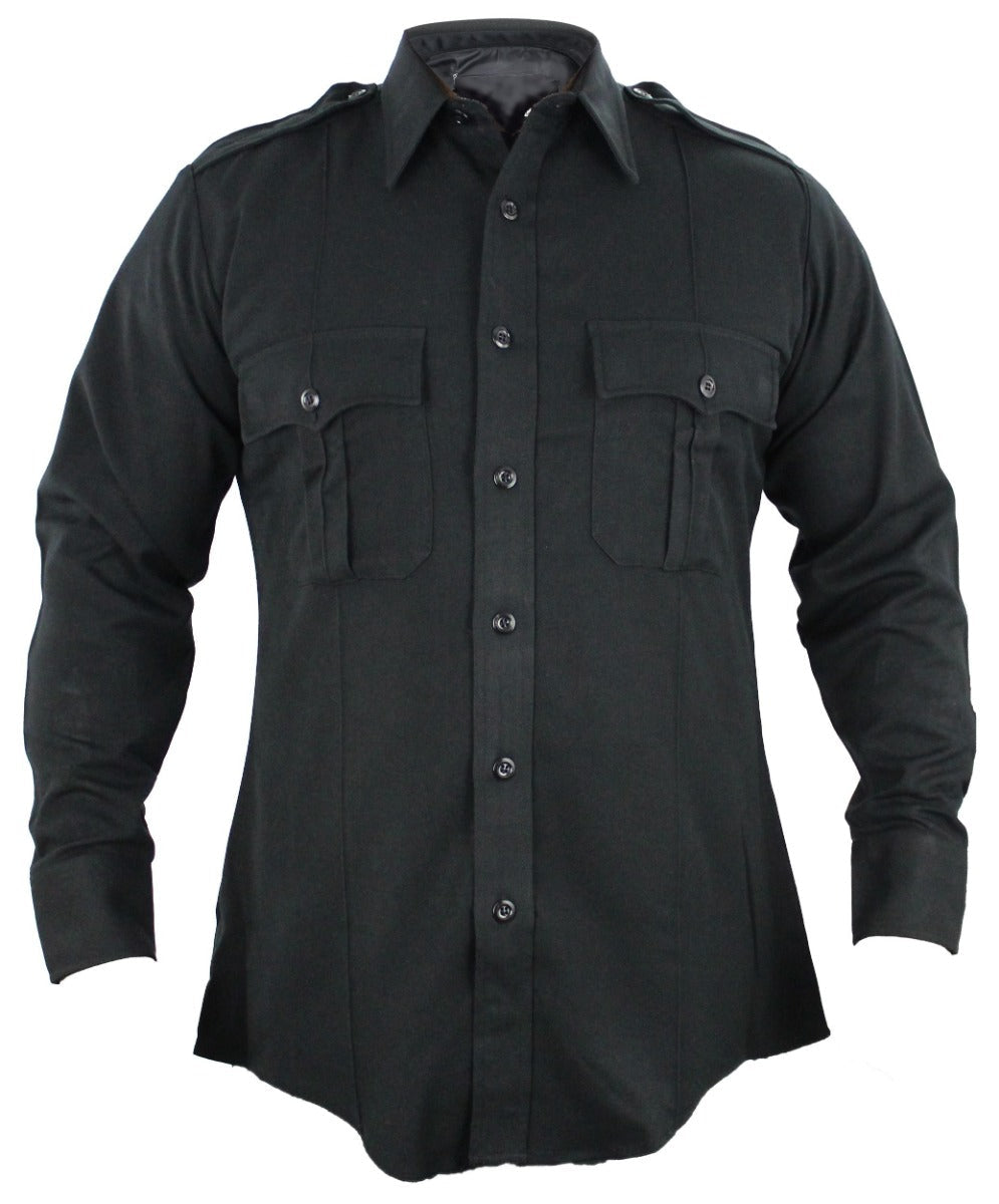 POLY RAYON LONG SLEEVE UNIFORM SHIRT