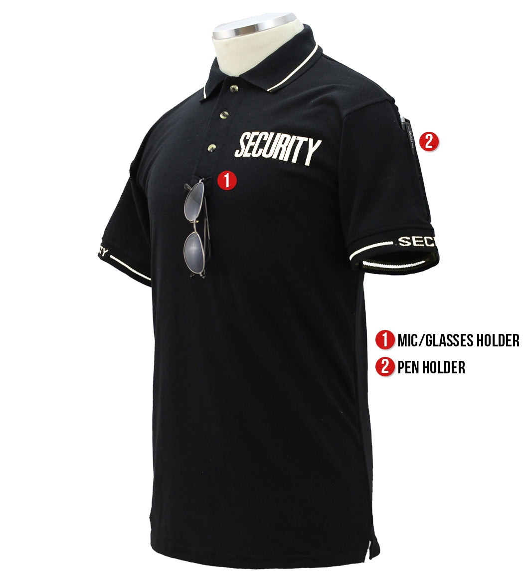 POLYCOTTON TACTICAL SECURITY POLO SHIRTS