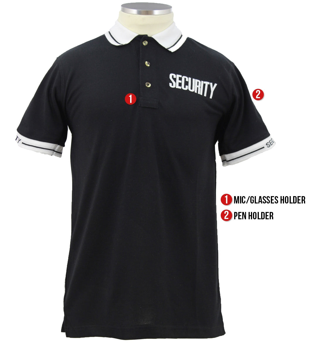 POLYCOTTON TACTICAL SECURITY POLO SHIRTS