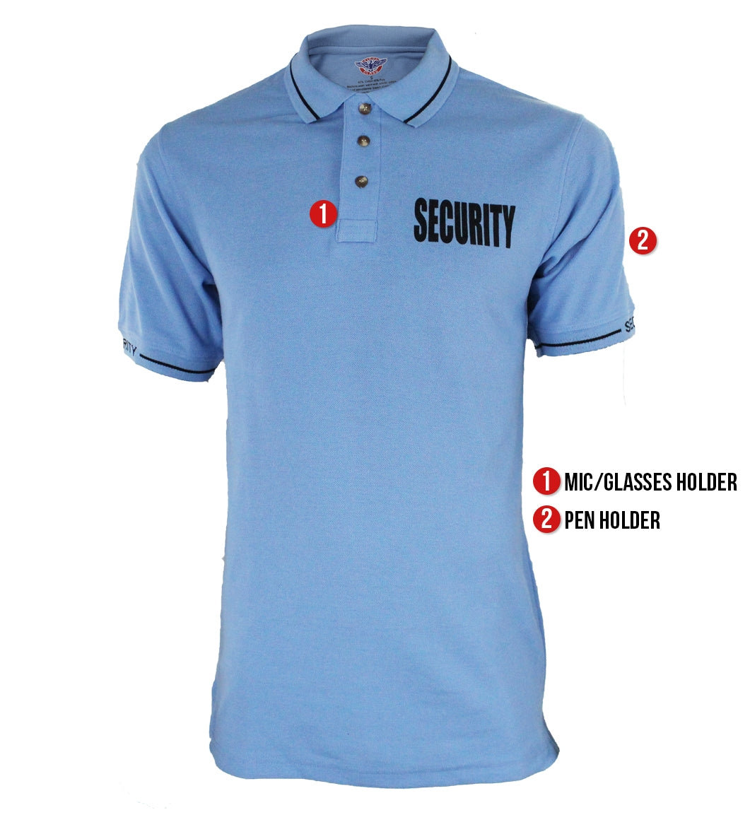 POLYCOTTON TACTICAL SECURITY POLO SHIRTS