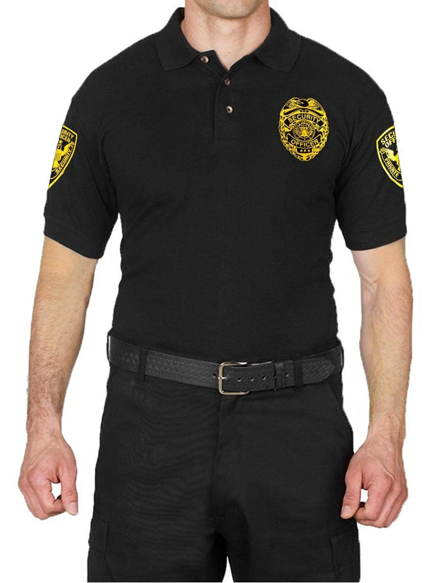 SECURITY BADGE POLO SHIRT