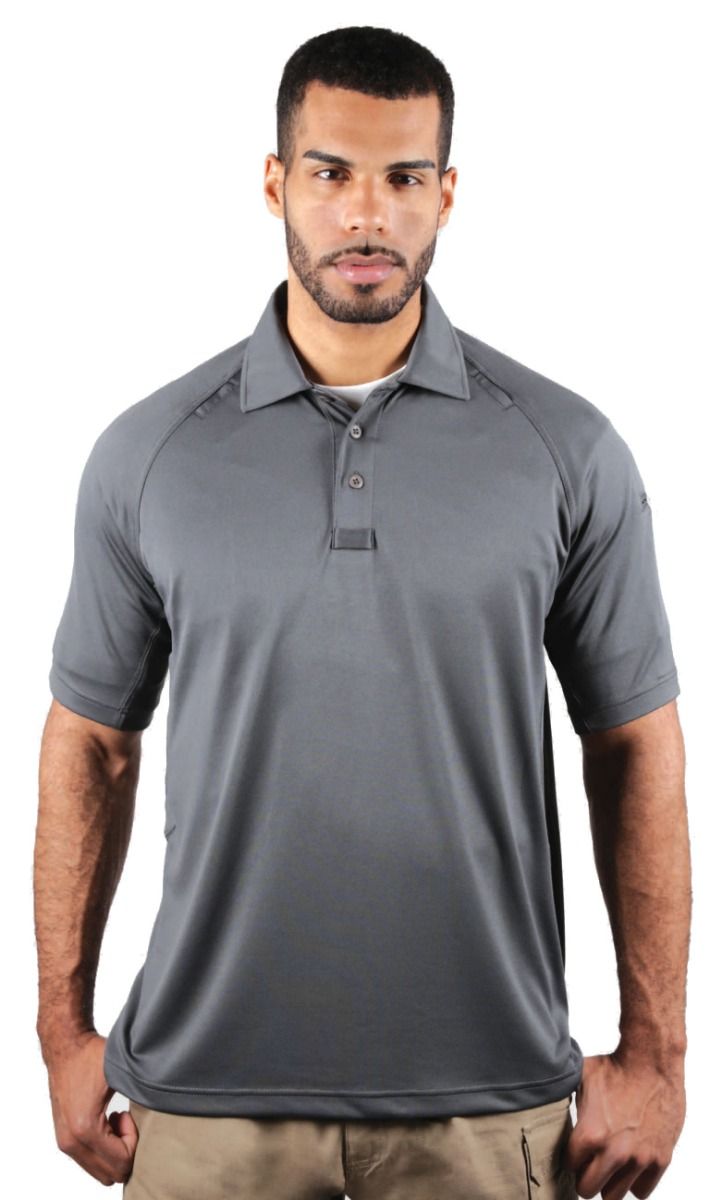 TACTICAL JERSEY KNIT SHORT SLEEVE POLO SHIRT