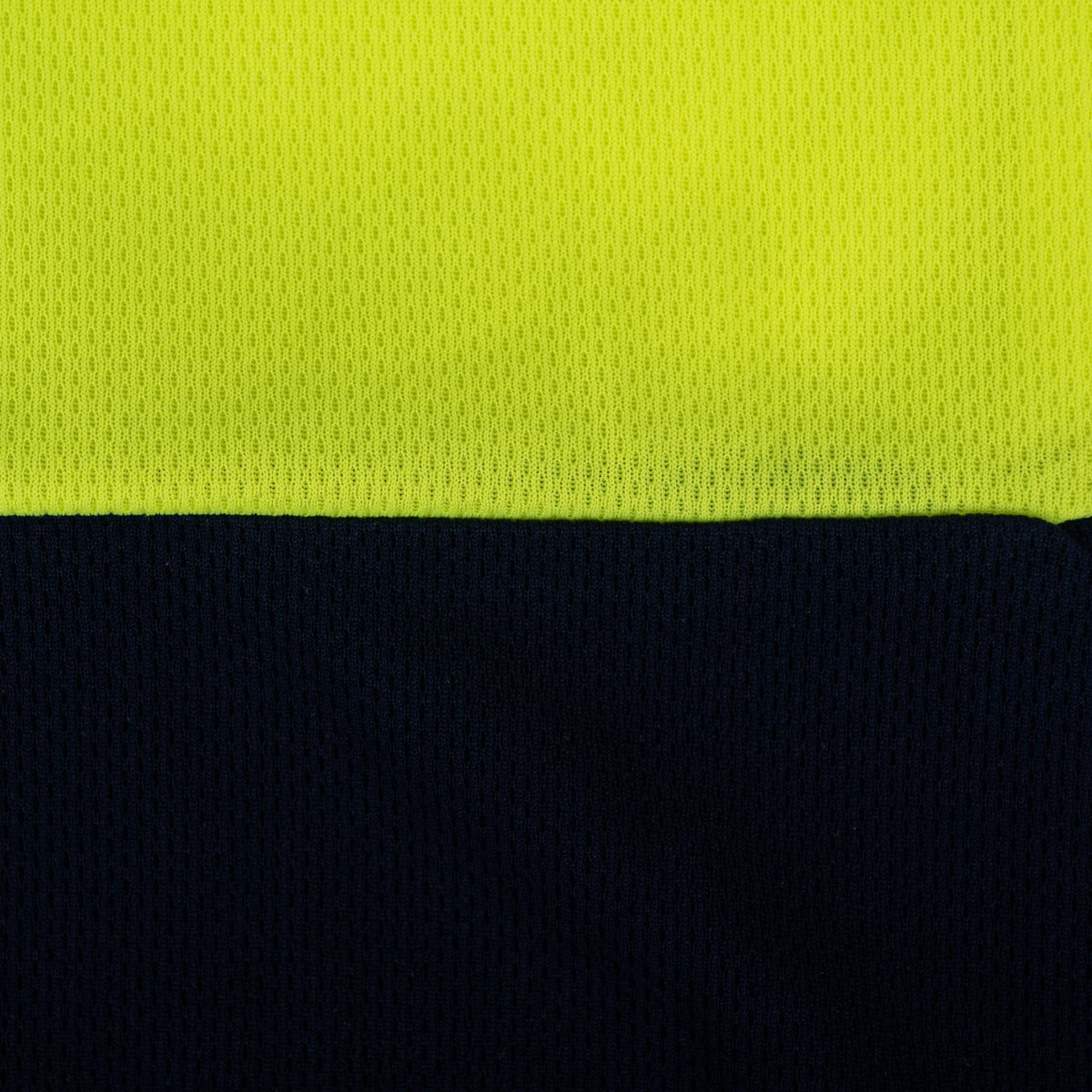 HIGH VISIBILITY TWO TONE POLO SHIRT WITH REFLECTIVE STRIPES