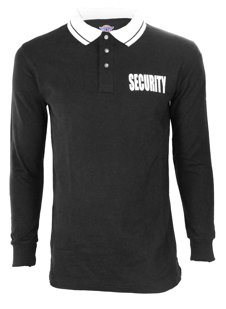 First Class Security Long Sleeve Polo