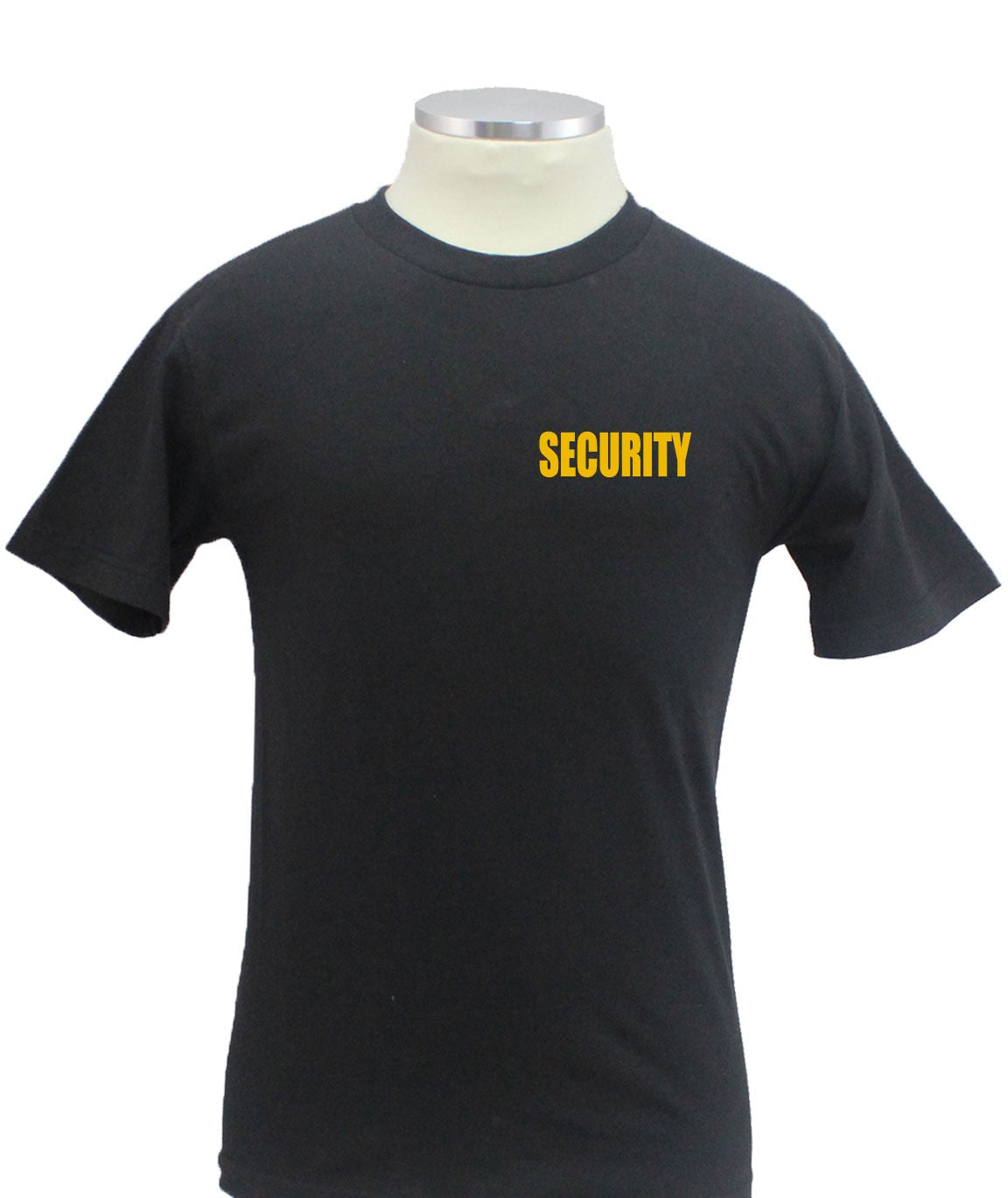 Security ID 100% Cotton Short Sleeves T Shirts Front and Back