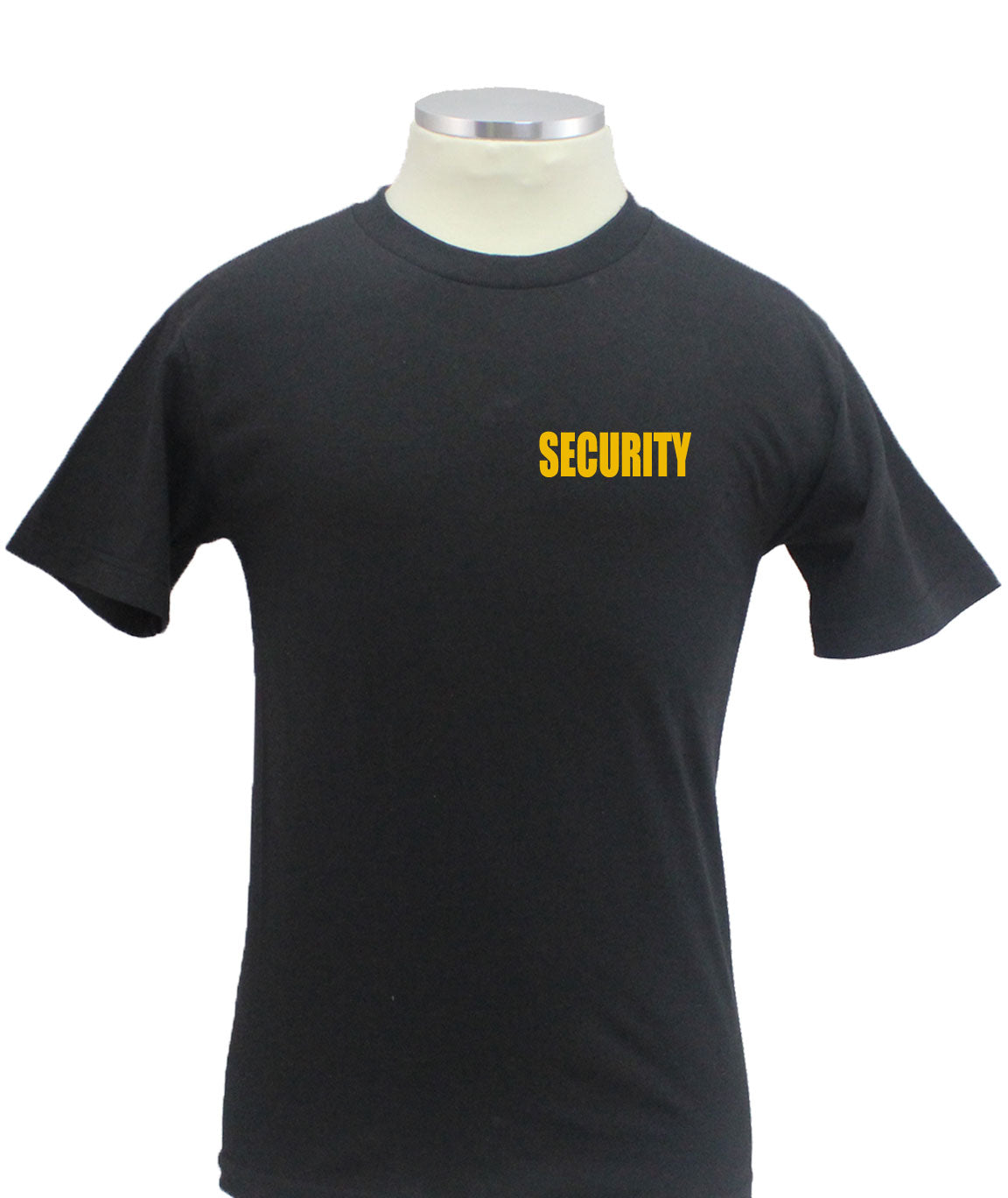 Security ID 100% Cotton Short Sleeves T Shirts Front and Back