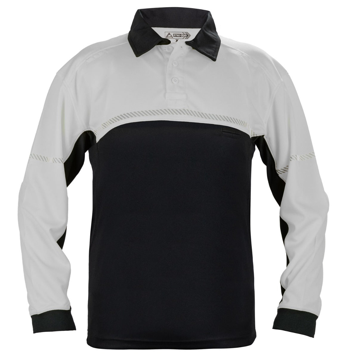 100% POLYESTER JERSEY KNIT LONG SLEEVE BIKE PATROL POLO SHIRTS