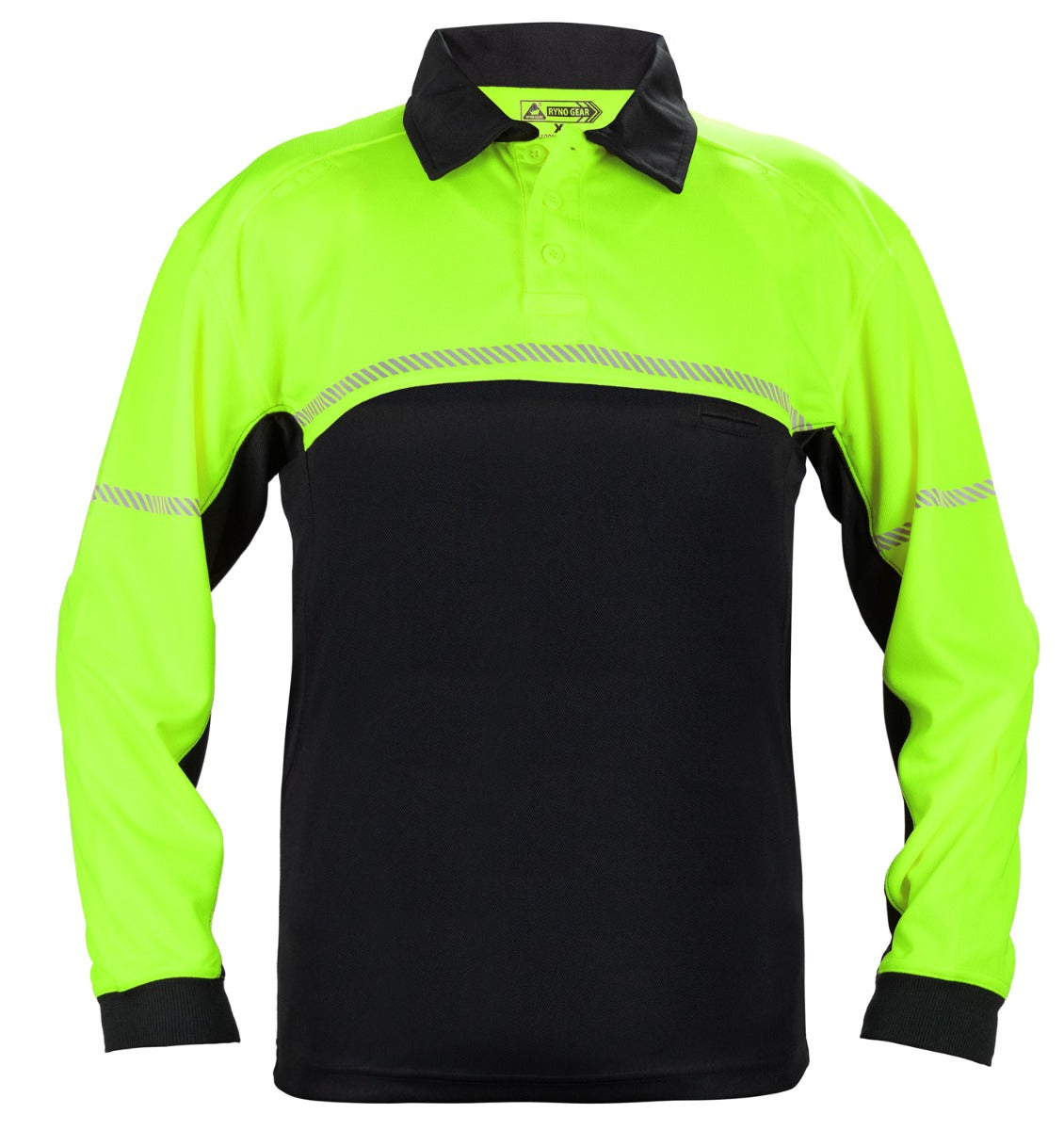 100% POLYESTER JERSEY KNIT LONG SLEEVE BIKE PATROL POLO SHIRTS