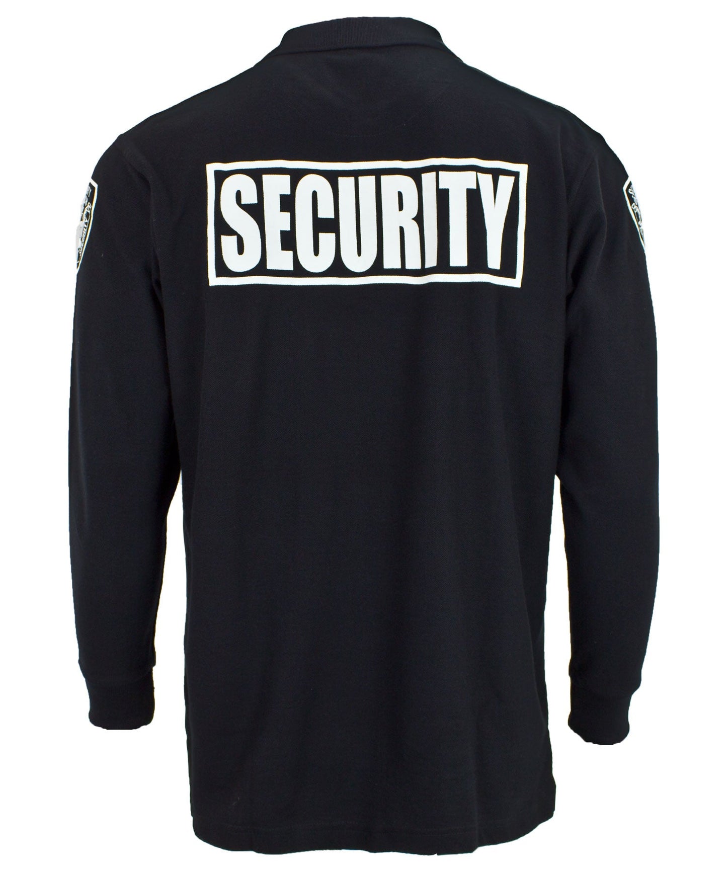 POLY/COTTON SECURITY LONG SLEEVE POLO SHIRT