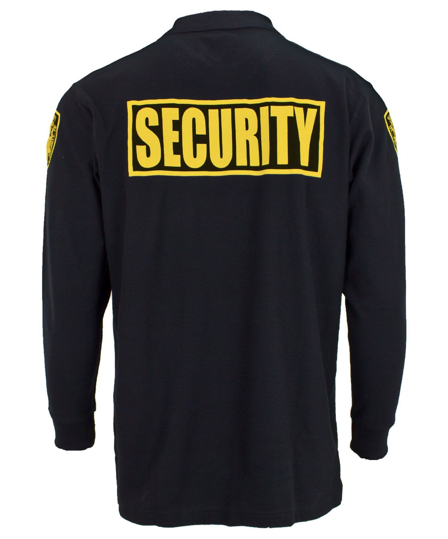 POLY/COTTON SECURITY LONG SLEEVE POLO SHIRT