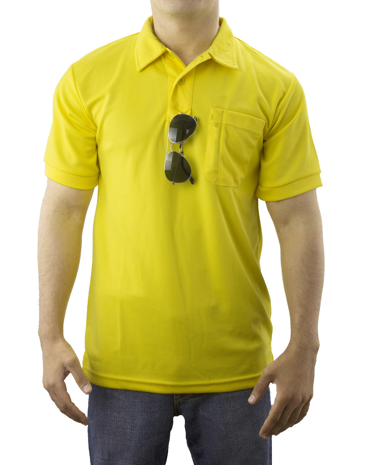 PRO-DRY POLO SHIRT WITH ONE POCKET