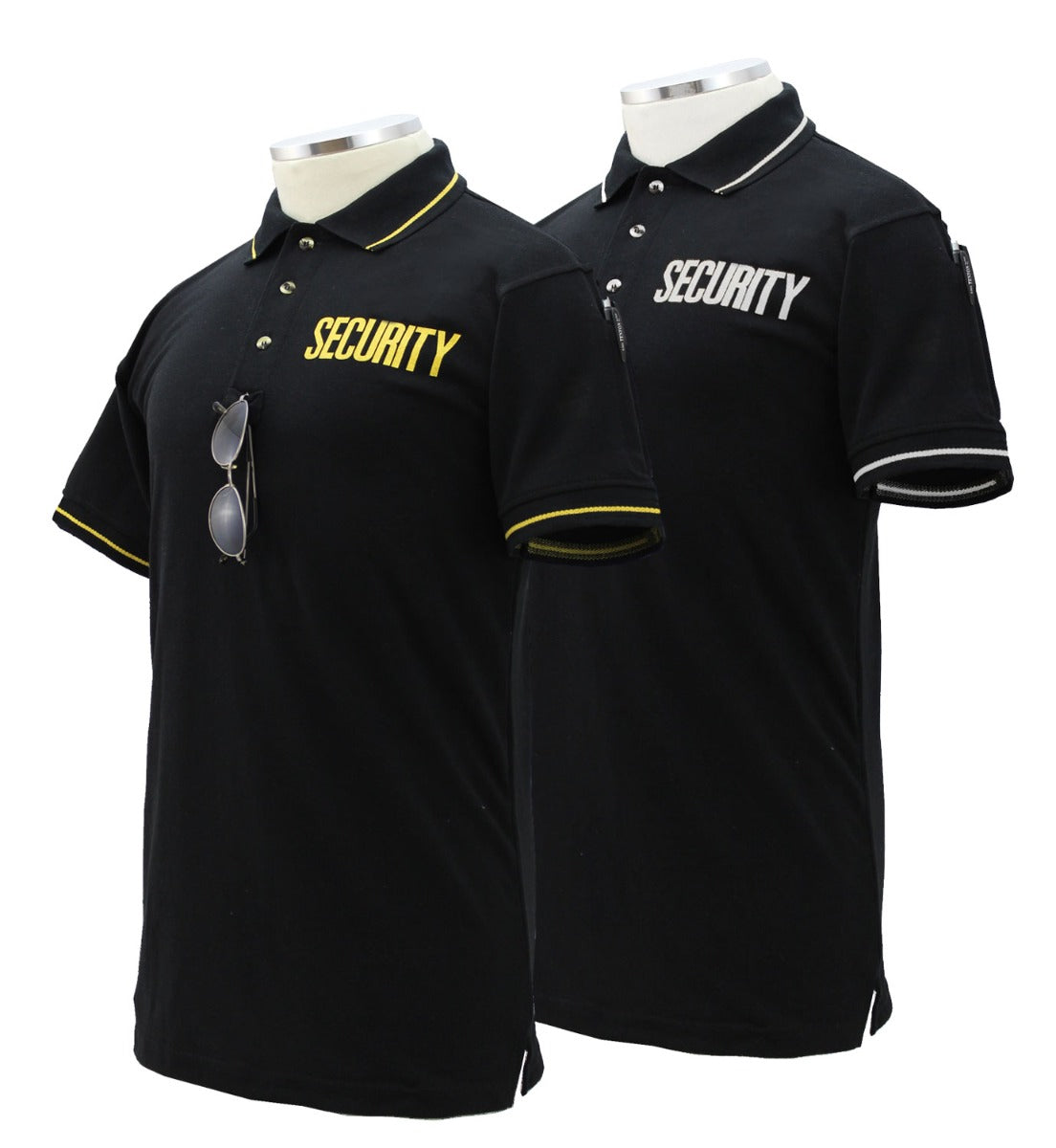 POLYCOTTON SECURITY TACTICAL STRIPE POLO SHIRTS