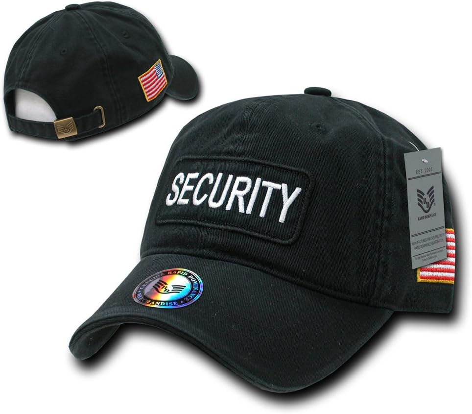 Security Dual Flag Raid Cap