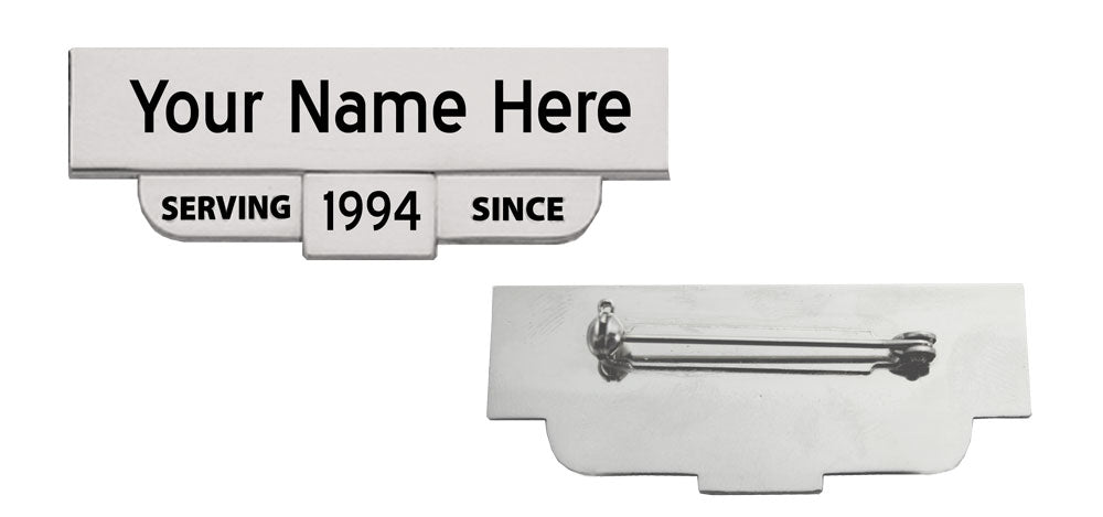 PRODUCT SPECS Engraved Oxidized No ink Dimensions: ⅝" x 2 ½"
