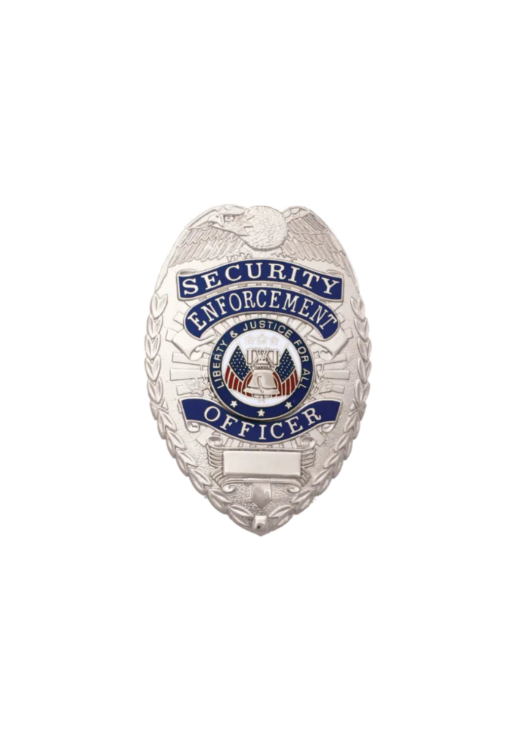 Security Enforcement Officer Silver Shield Badge