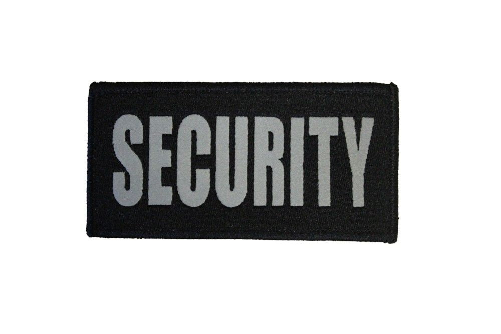 Reflective Security Emblems (Chest or Back)
