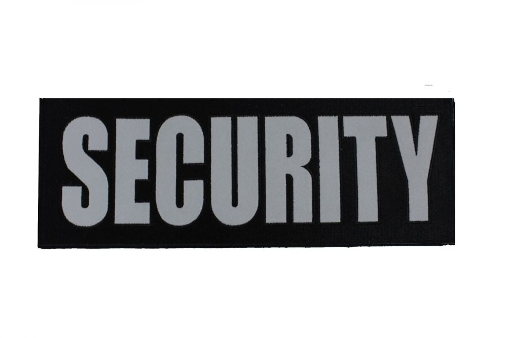 Reflective Security Emblems (Chest or Back)