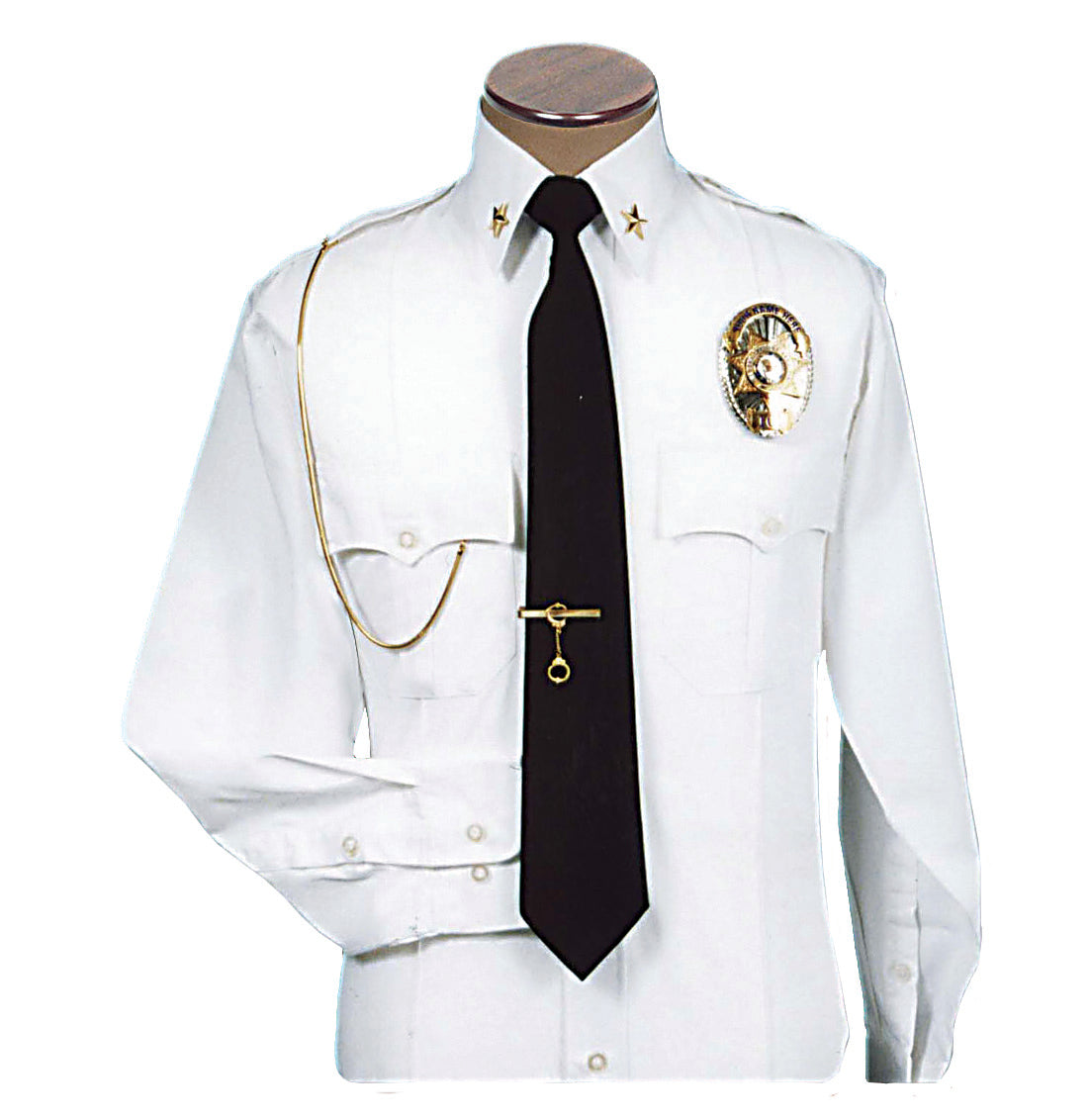 POLYCOTTON LONG SLEEVE UNIFORM SHIRT