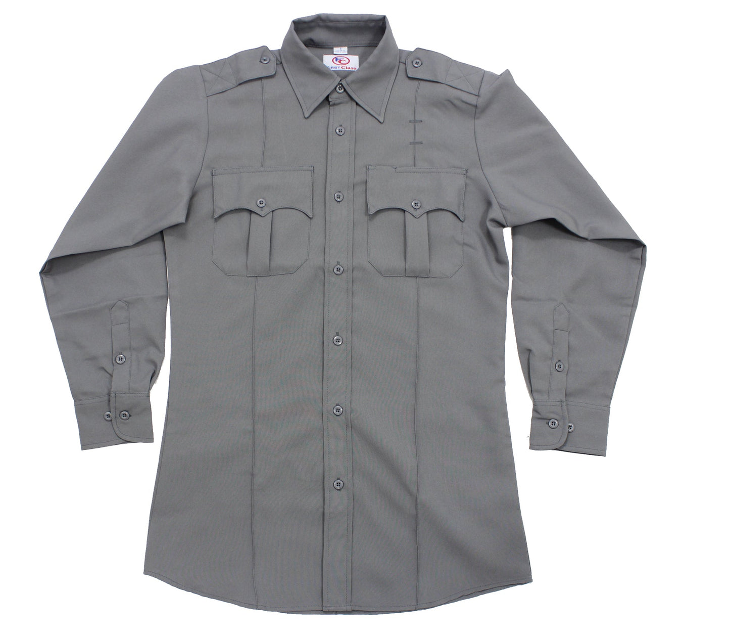 FIRST CLASS 100% POLYESTER LONG SLEEVE UNIFORM SHIRT