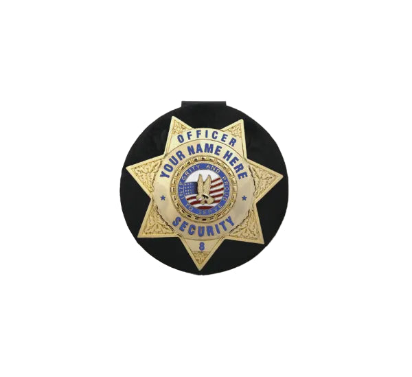 Round Clip Badge Holder