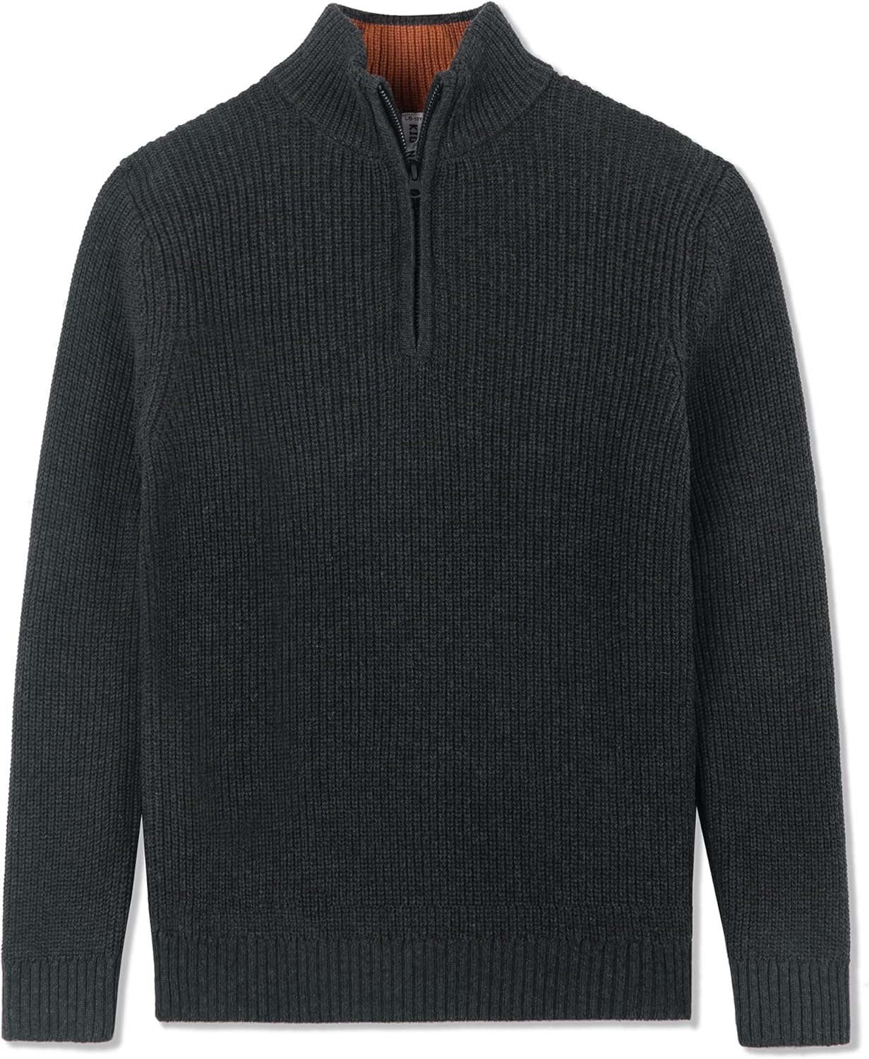 Kid Nation Boys Sweater 100% Cotton Quarter Zip Sweater Kids Cable Knit Casual Pullover (Previously Amazon Essentials)