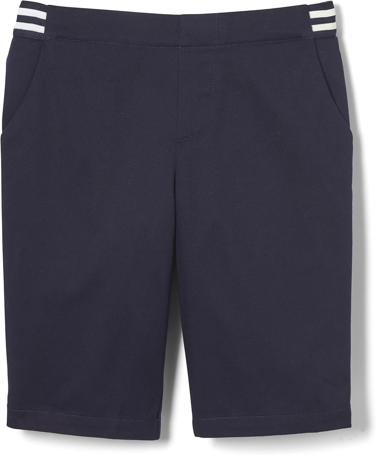Girls' Pull-on Stretch Contrast Waistband Shorts
