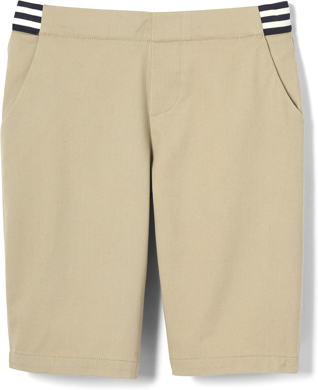 Girls' Pull-on Stretch Contrast Waistband Shorts
