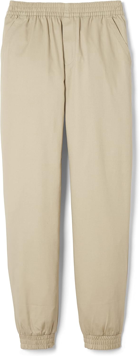 Boys' Pull-on Twill Jogger Pants