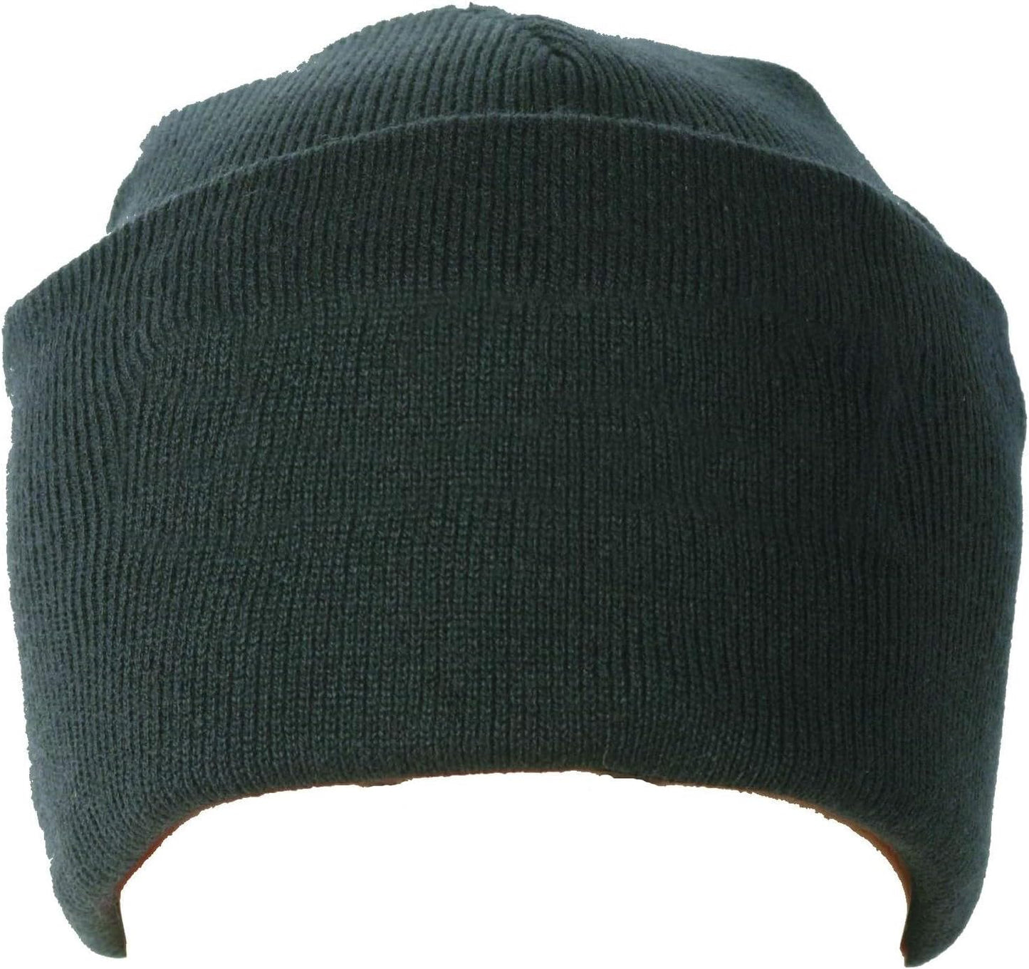 Security Embroidered and Reflective Security Emblem and Plain Beanies