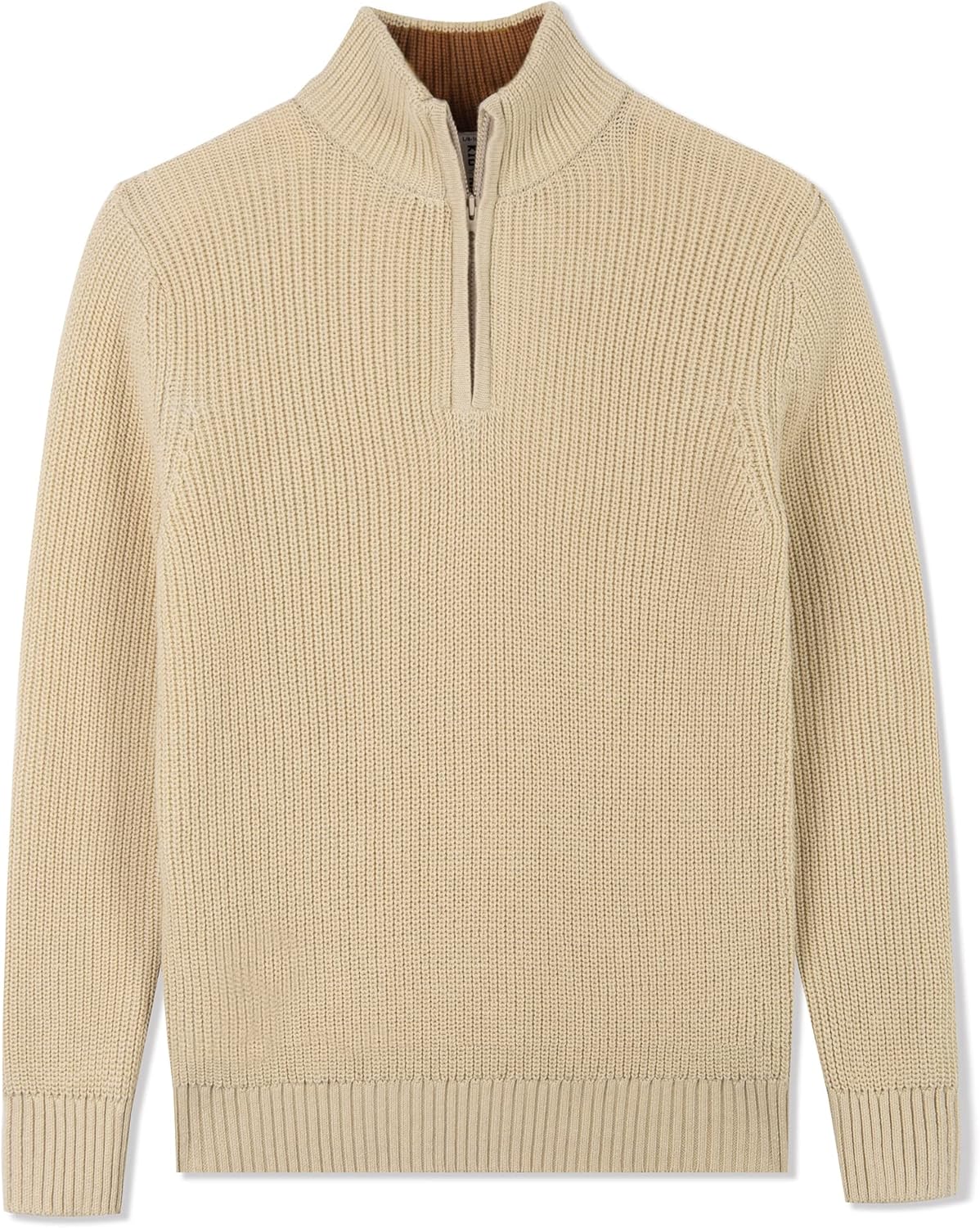 Kid Nation Boys Sweater 100% Cotton Quarter Zip Sweater Kids Cable Knit Casual Pullover (Previously Amazon Essentials)
