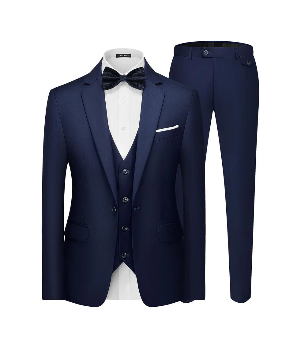 suit, trousers, and shirt
