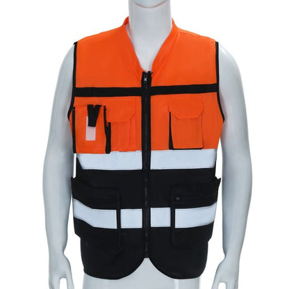 Vest Security Mens Reflective Safety Vest Stab Traffic Clothes