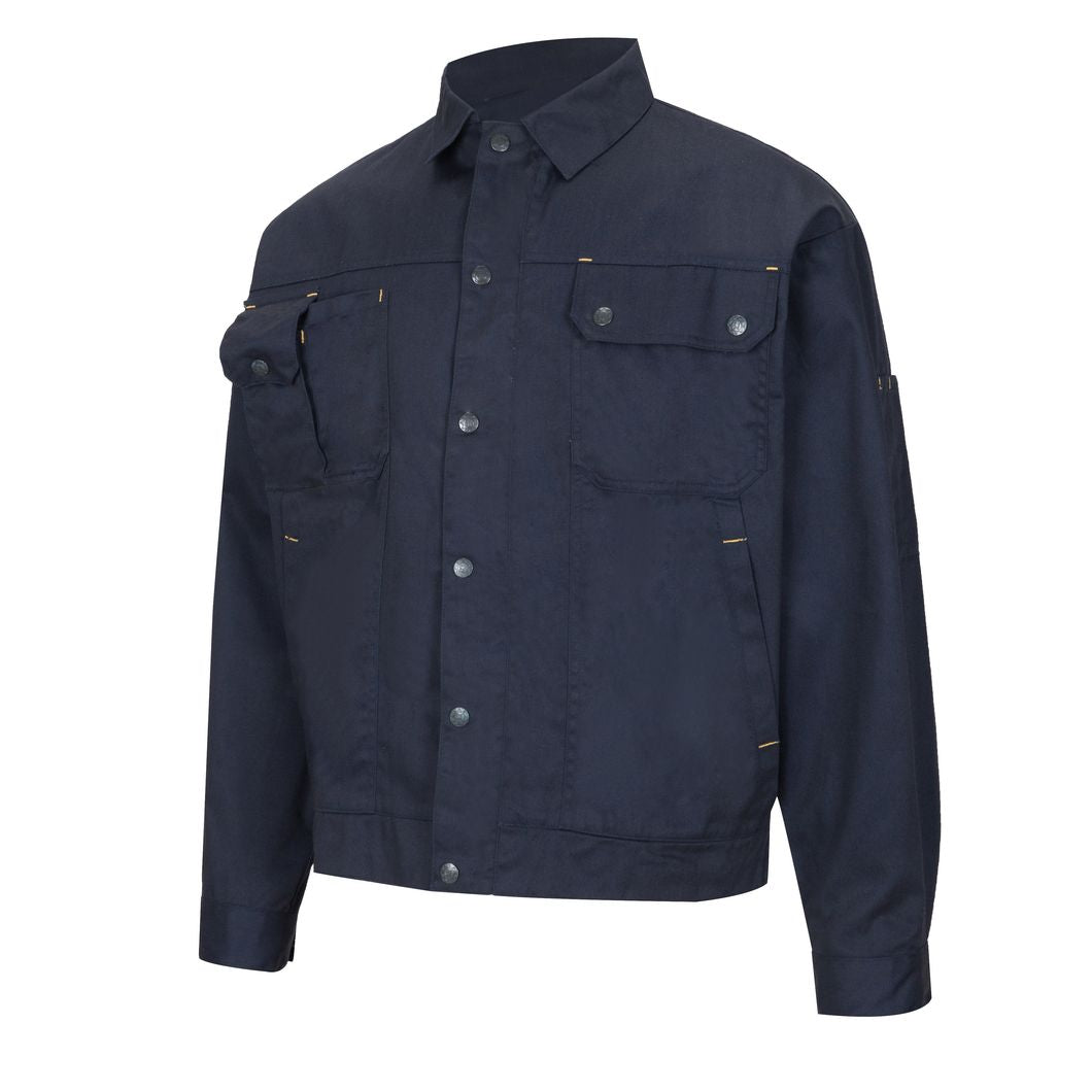Poland Market Heavy Duty Canvas Mens Work Cargo Uniforms Jacket Safety Coat
