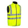 Hi Vis Construction Winter Polyester Reflective Work Wear High Visibility Safety Vest