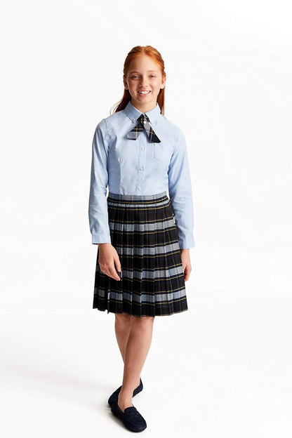 Girls' Long Sleeve Oxford Blouse