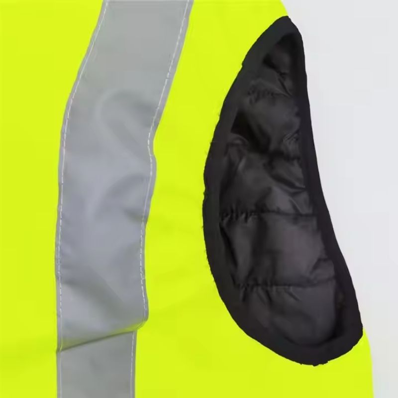 Hi Vis Construction Winter Polyester Reflective Work Wear High Visibility Safety Vest