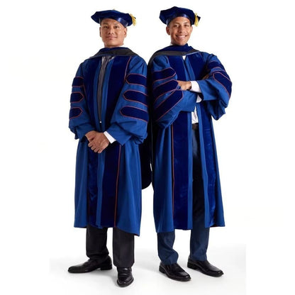 GraduationMall Graduation Doctoral Hood for Philosophy PhD Degree Deluxe Doctorate Academic Hood