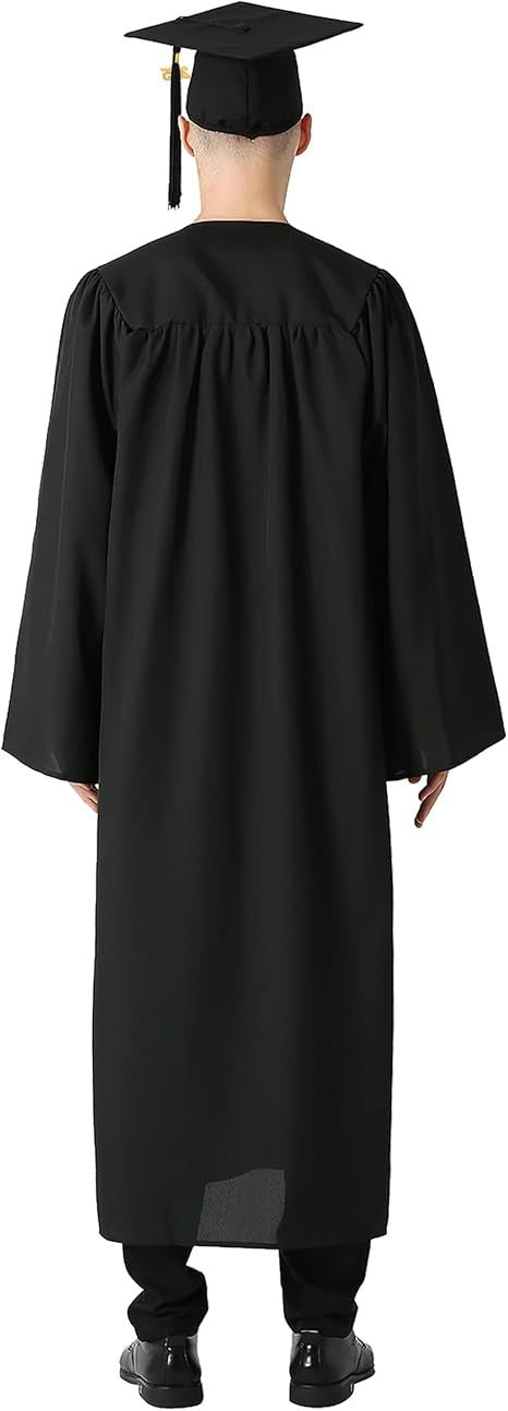 Unisex Matte 4 PCS Graduation Cap and Gown